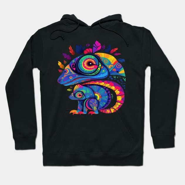 Chameleon Mothers Day Hoodie by JH Mart
